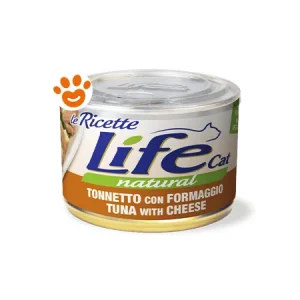 Life Cat Natural “Le Ricette” Tonnetto con Formaggio
