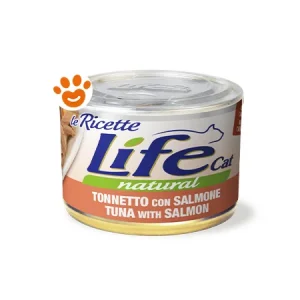 Life Cat Natural “Le Ricette” Tonnetto con Salmone