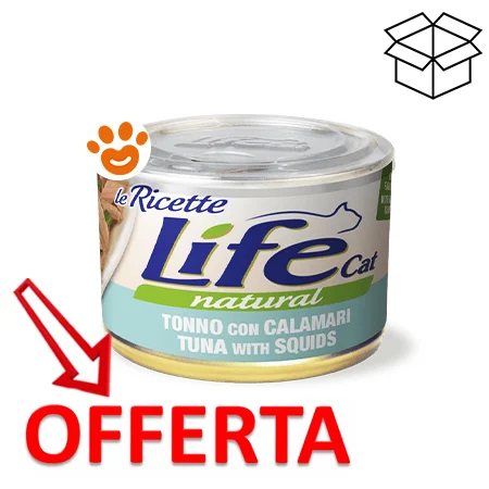 Life Cat Natural “Le Ricette” Tonno con Calamari - Image 2