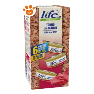 Life Cat Natural Multibox Tonno e Manzo