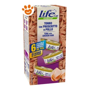 Life Cat Natural Multibox Tonno e Prosciutto di Pollo