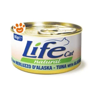 Life Cat Natural Tonnetto con Merluzzo D’Alaska