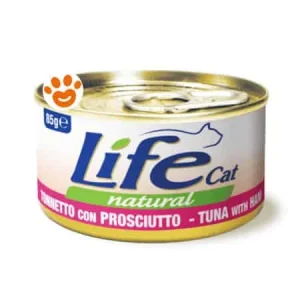 Life Cat Natural Tonnetto con Prosciutto