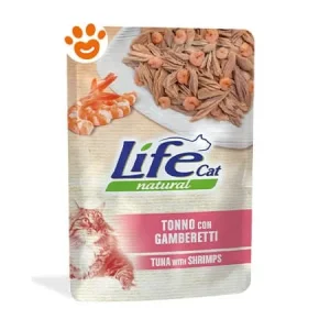 Life Cat Natural Tonno con Gamberetti