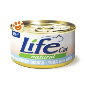 Life Cat Natural Tonno con Pesce Bianco