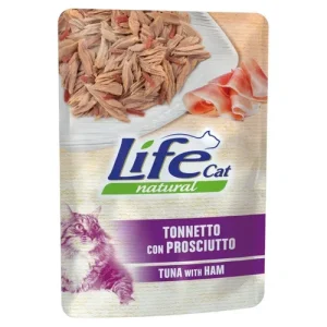 LIFE Cat Tonnetto con Prosciutto 70gr in busta