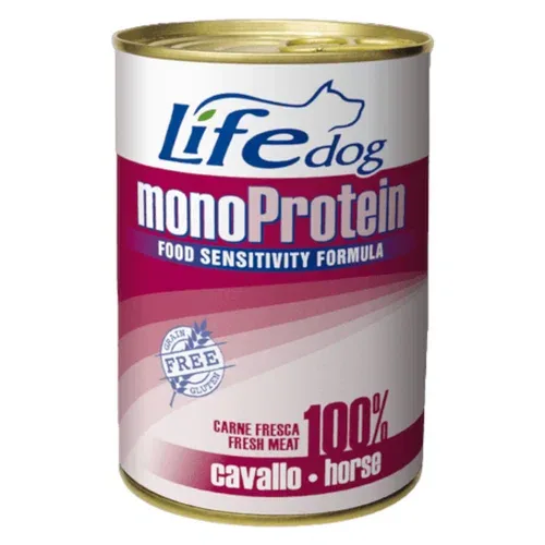 LIFE Dog Monoproteico al Cavallo 400Gr
