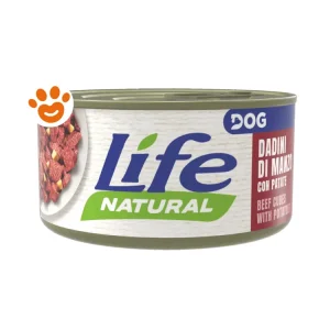 Life Dog Natural Dadini di Manzo con Patate