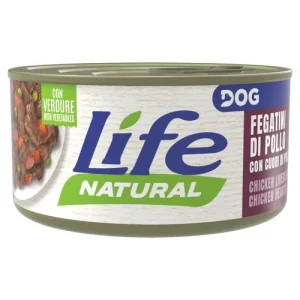LIFE Dog Natural Fegatini di Pollo 90Gr