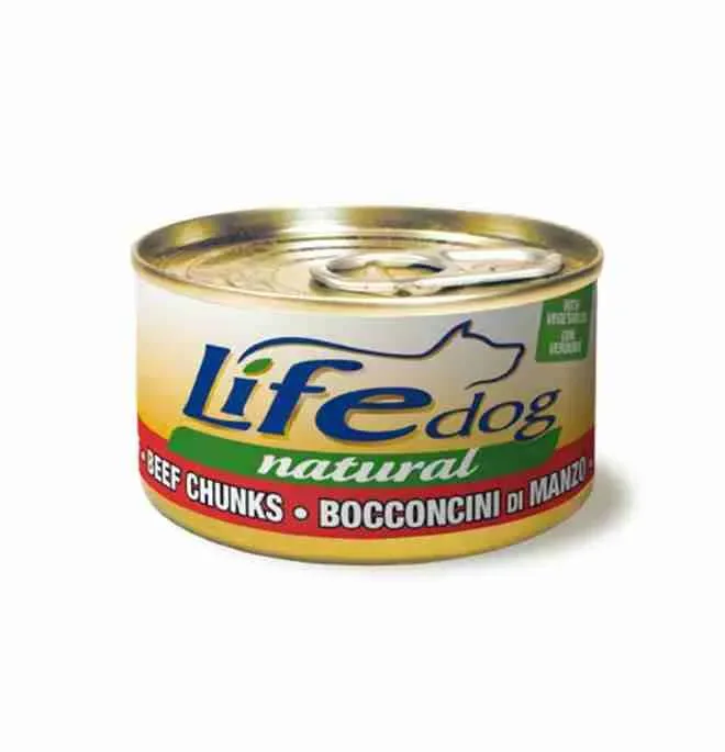 LIFE DOG NATURAL GR. 90 BOCC. MANZO