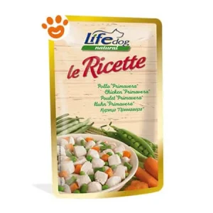 Life Dog Natural “Le Ricette” Pollo “Primavera”