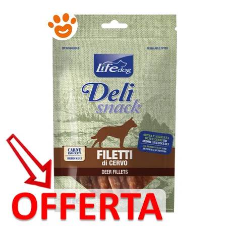 Life Dog Snack Filetto Essiccato di Cervo - Image 2