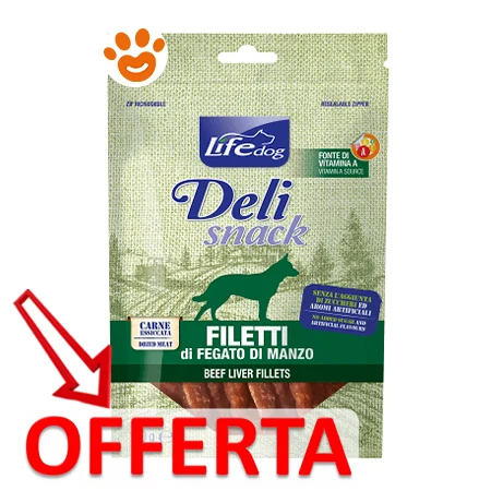 Life Dog Snack Filetto Essiccato di Fegato di Manzo - Image 2