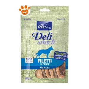 Life Dog Snack Filetto Essiccato di Pesce