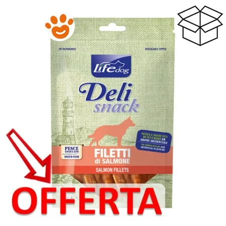 Life Dog Snack Filetto Essiccato di Salmone - Image 2
