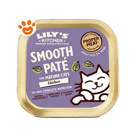 Lily’s Kitchen Cat Senior Smooth Paté al Pollo