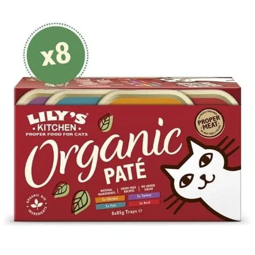 Lily'S Kitchen Cibo Per Gatti Multipack Vaschette Organic 680G Per Cani