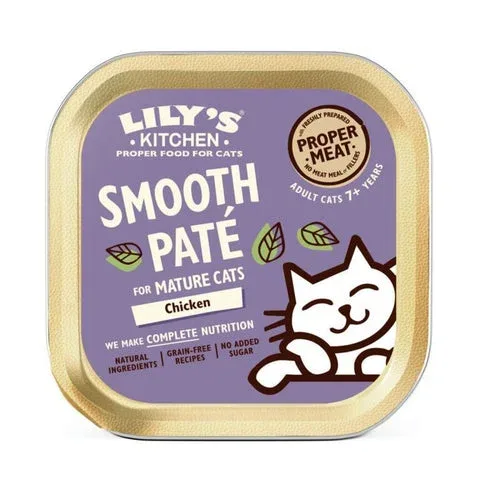 Lily'S Kitchen Cibo Per Gatti Senior Vaschette Patè 85G
