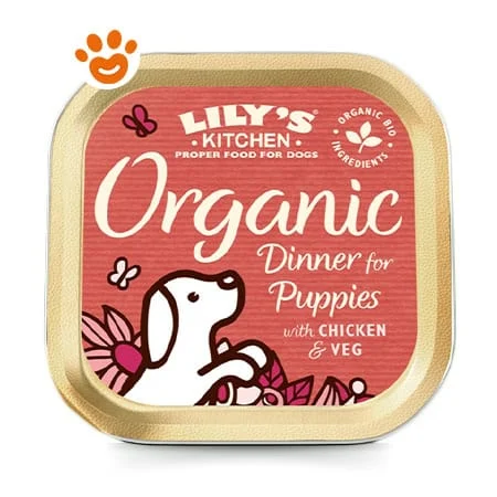 Lily’s Kitchen Dog Puppy Organic Dinner al Pollo