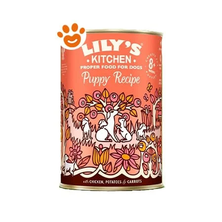 Lily’s Kitchen Dog Puppy Pollo con Patate e Carote