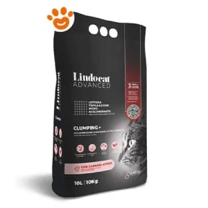Lindocat Cat Lettiera Advanced Clumping + Carboni Attivi