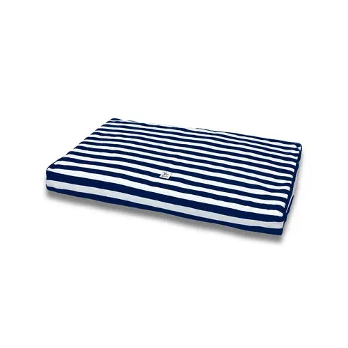 Materassino Sfoderabile Cotone Premium Riga Larga Navy