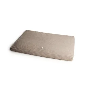 Materassino Sfoderabile Velluto a Coste Beige