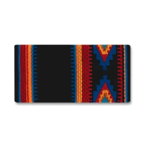 Mayatex 1461 0 Firecracker 36x34 New Zealand Wool Saddle Blanket