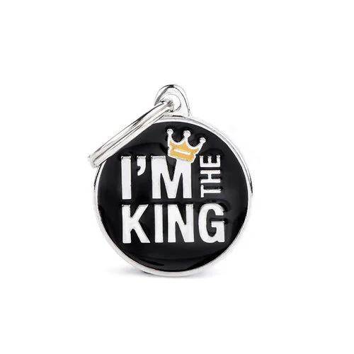 Medaglietta Charm Cerchio King