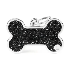Medaglietta Shine Osso Glitter XL