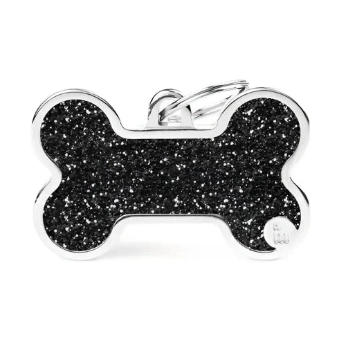 Medaglietta Shine Osso Glitter XL