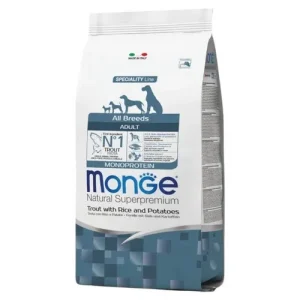 MONG Cane All Breeds Adult Trota Riso e Patate 2,5Kg