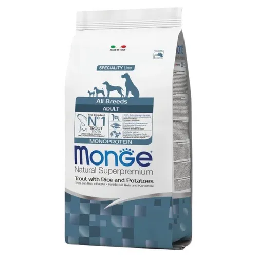 MONG Cane All Breeds Adult Trota Riso e Patate 2,5Kg