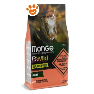 Monge Cat Bwild Grain Free Adult Salmone e Piselli