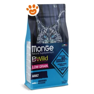 Monge Cat Bwild Low Grain Adult Acciughe