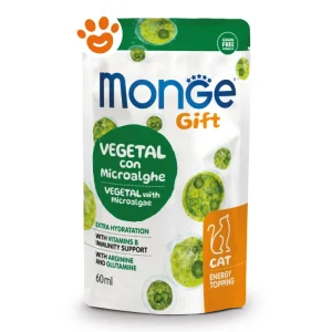 Monge Cat Gift Energy Topping Vegetal con Microalghe