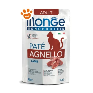 Monge Cat Monoprotein Adult con Agnello in Patè