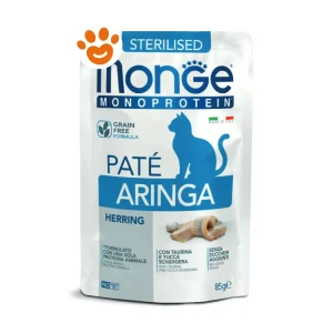 Monge Cat Monoprotein Adult con Aringa in Patè