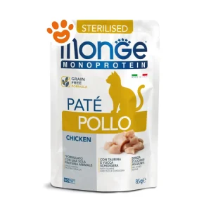 Monge Cat Monoprotein Adult Sterilised con Pollo in Patè