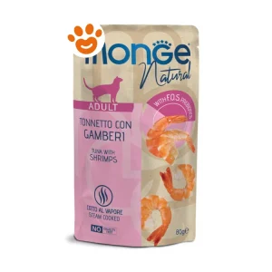 Monge Cat Natural Adult Tonnetto e Gamberi