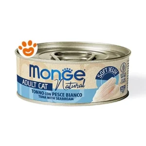 Monge Cat Natural Jelly Tonno e Pesce Bianco