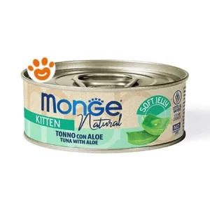 Monge Cat Natural Kitten Jelly Tonno e Aloe