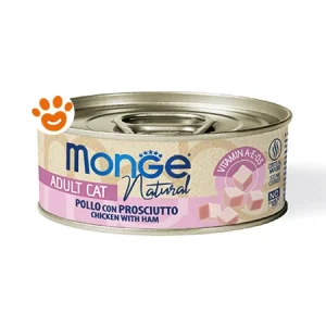 Monge Cat Natural Pezzetti di Pollo con Prosciutto