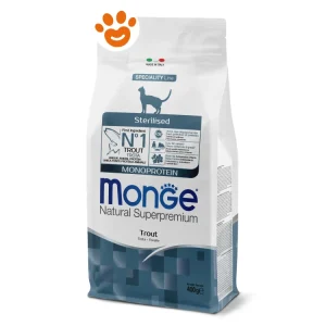 Monge Cat Natural Superpremium Sterilizzato Trota
