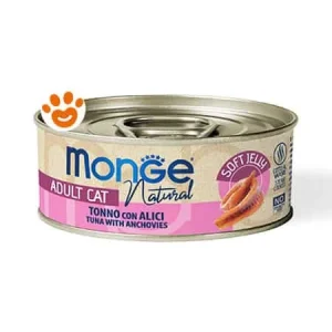 Monge Cat Natury Jelly Tonno e Alici