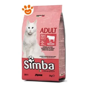 Monge Cat Simba con Manzo
