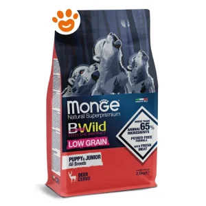Monge Dog Bwild Low Grain Puppy Cervo