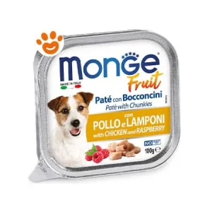 Monge Dog Fruit Adult Pollo e Lamponi