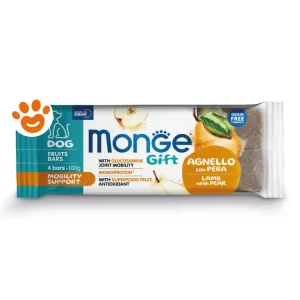 Monge Dog Gift Fruit Bars Mobility Support Agnello e Pera