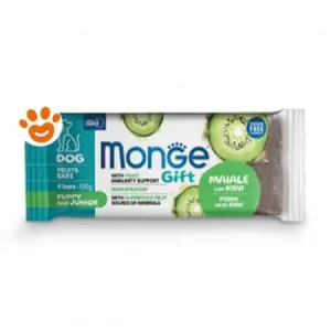 Monge Dog Gift Fruits Bars Puppy & Junior Maiale con Kiwi